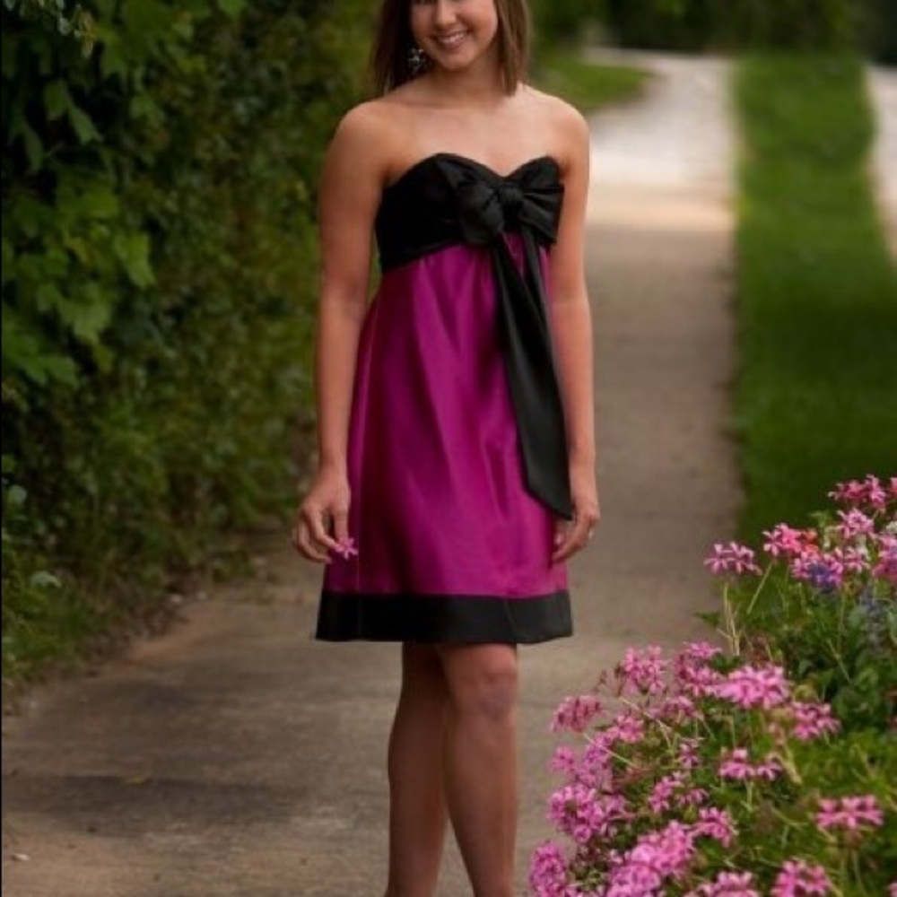 Jessica McClintock cocktail dress!
